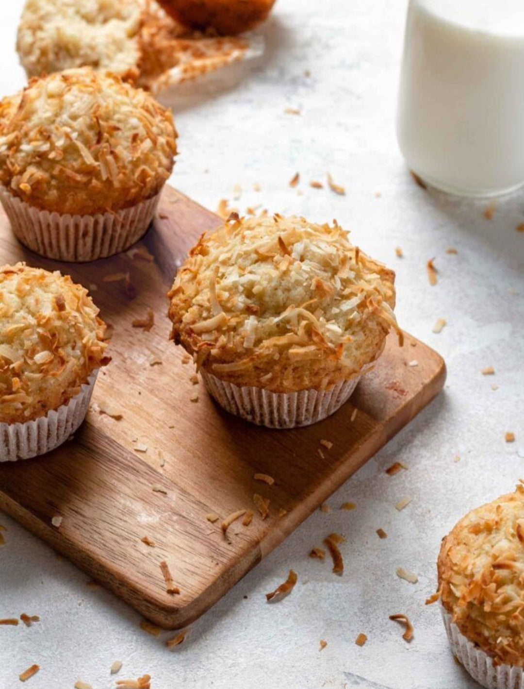 Coconut Oats Muffins