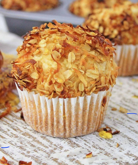Coconut Oats Muffins