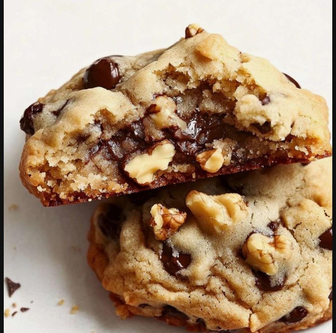Choco Chip Walnut Cookies