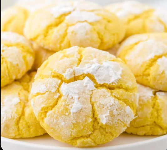 Lemon Crinkle Cookies
