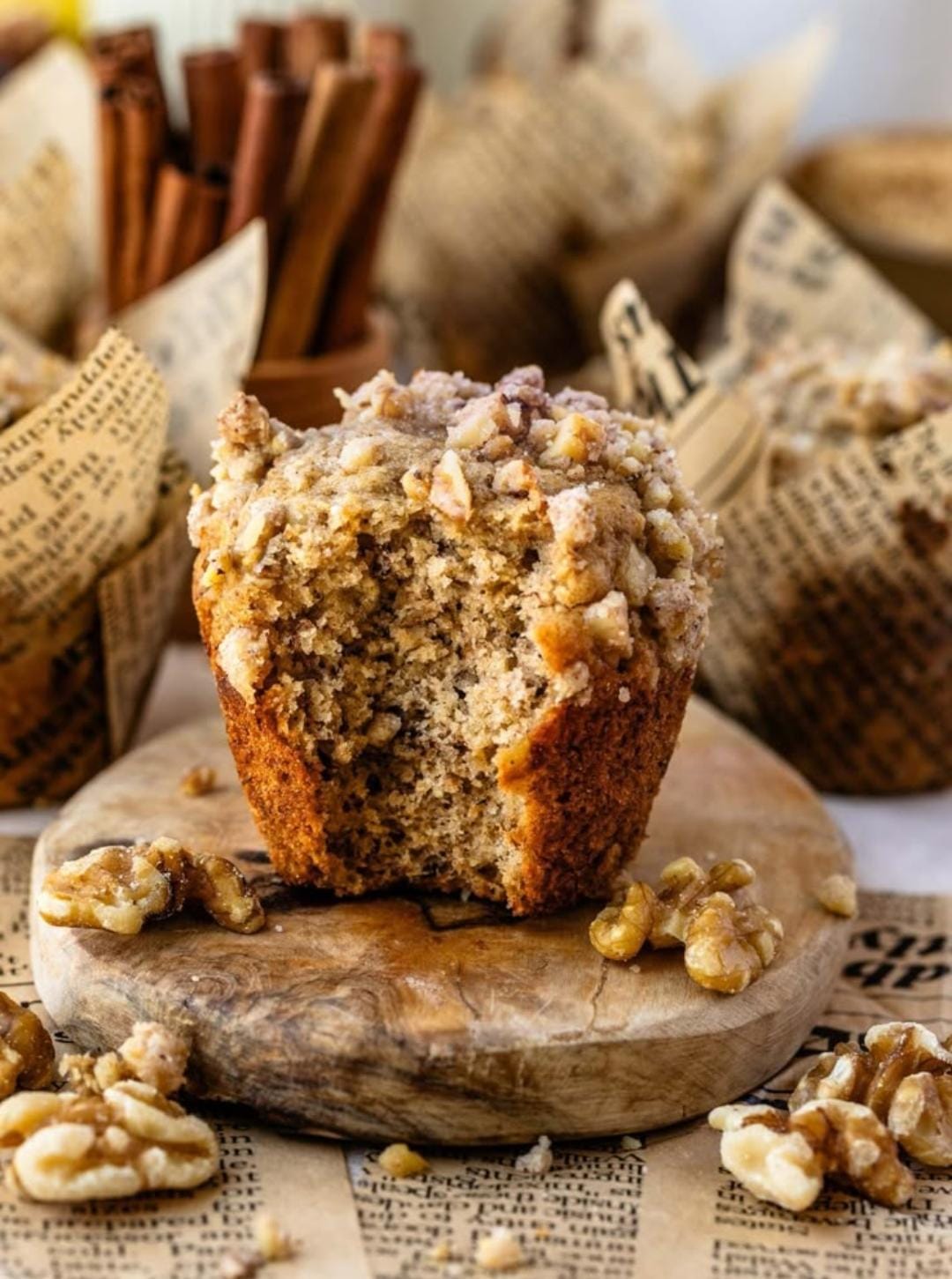 Banana Walnut Muffins