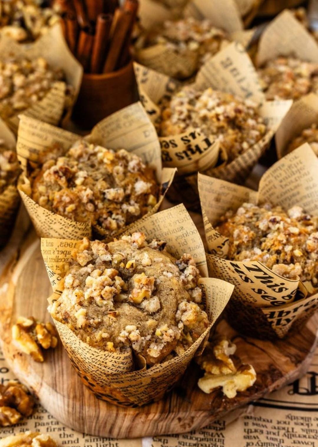 Banana Walnut Muffins