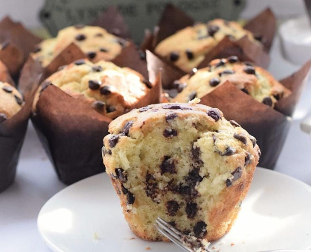 Choco chip muffins