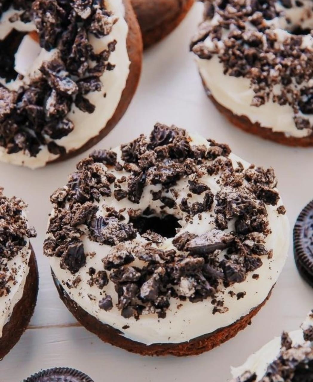 Baked Oreo Donuts