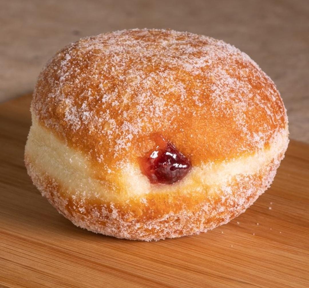 Baked Fluffy Jam Filled Donuts