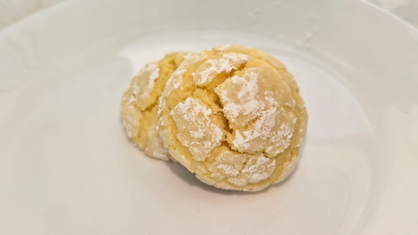 Lemon Crinkle Cookies