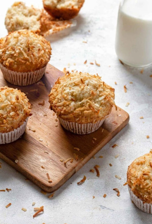 Coconut Oats Muffins