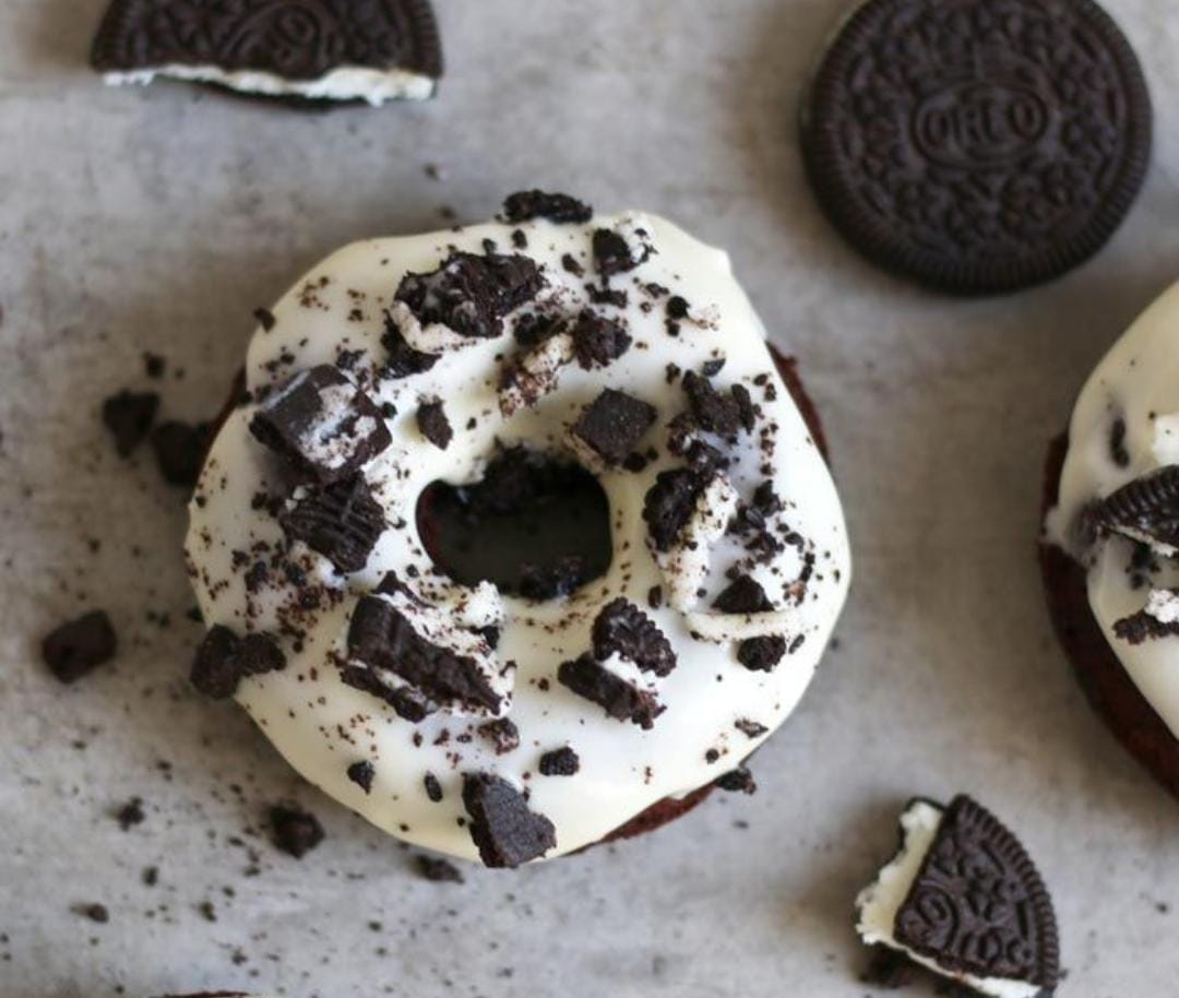 Baked Oreo Donuts
