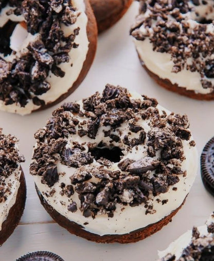 Baked Oreo Donuts